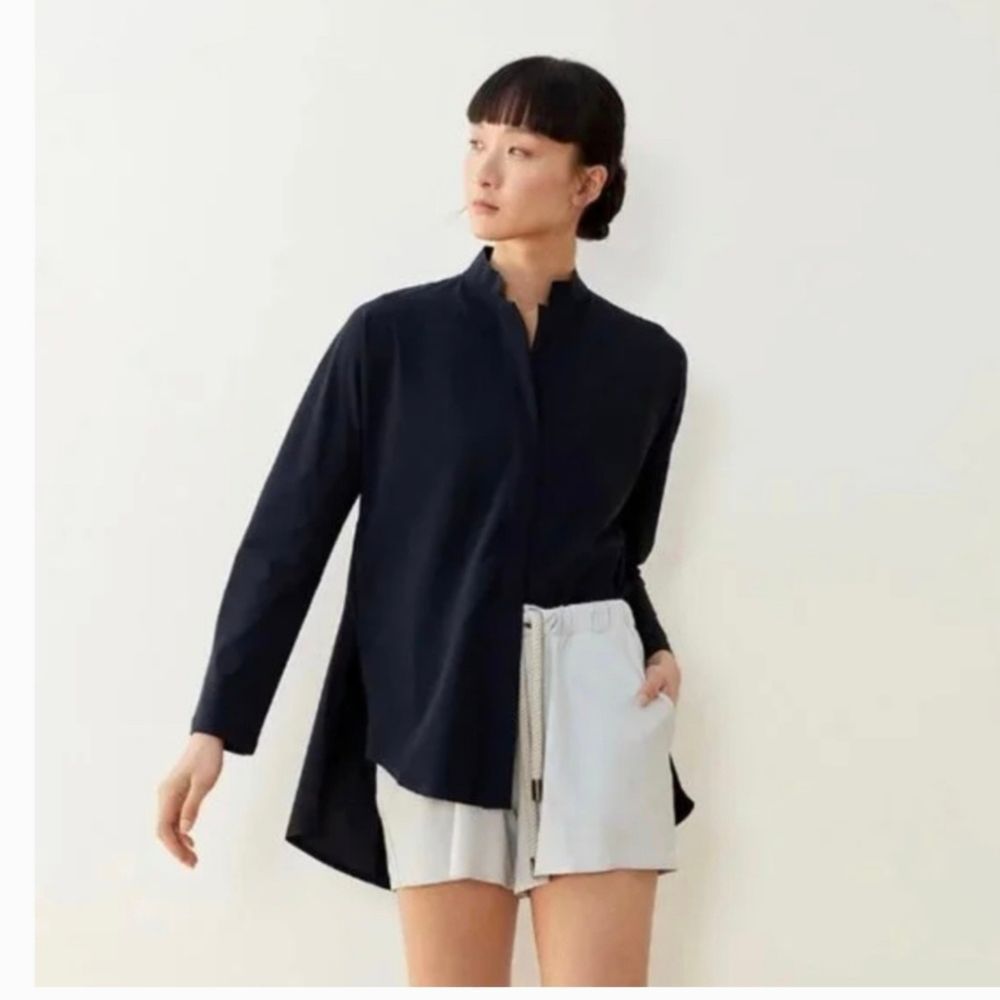 ADAY Black Women's Blouse